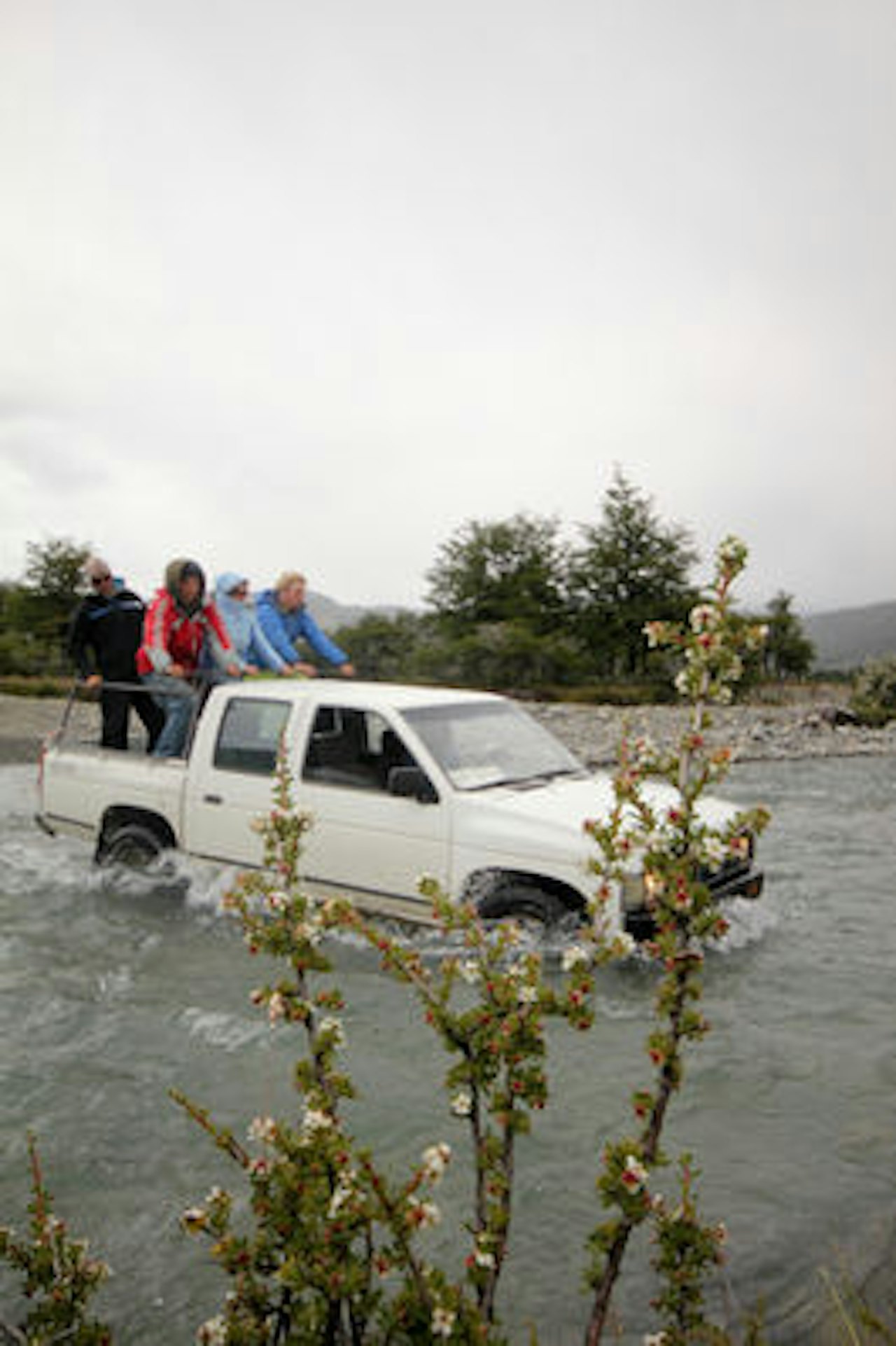 NY BÅT: Marianns pick-up på vei til Rio Perez med verdifull last! Foto: Mariann Sæther NY BÅT: Marianns pick-up på vei til Rio Perez med verdifull last! Foto: Mariann Sæther