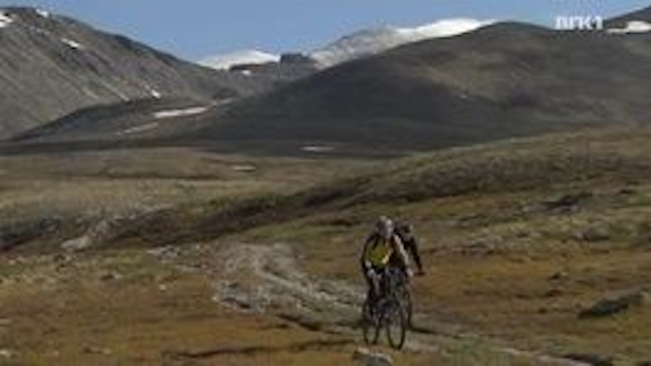 FORBUDSSONE: Sykling i Rondane. Foto: NRK FORBUDSSONE: Sykling i Rondane. Foto: NRK