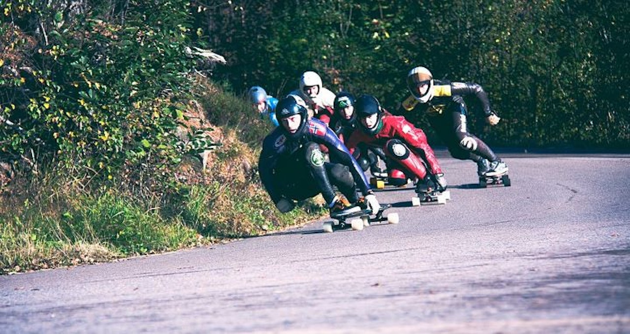 MILJØ: Longboarderne ønsker å bygge opp miljøet i Norge. Foto: Tanya Raab, NDSF