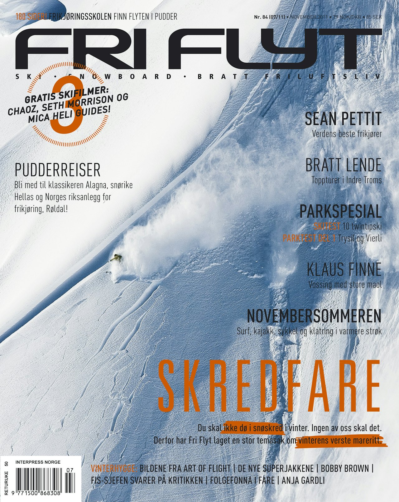 FEITING: Kun en gang tidligere har en utgave av Fri Flyt vært like tjukk. 180 sider med vintermoro! FEITING: Kun en gang tidligere har en utgave av Fri Flyt vært like tjukk. 180 sider med vintermoro!