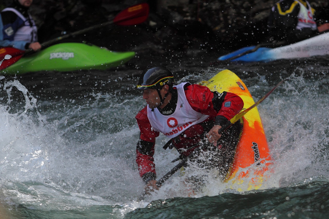 BLUNT: Anton Immler setter en Blunt. Foto: Tore Meirik BLUNT: Anton Immler setter en Blunt. Foto: Tore Meirik
