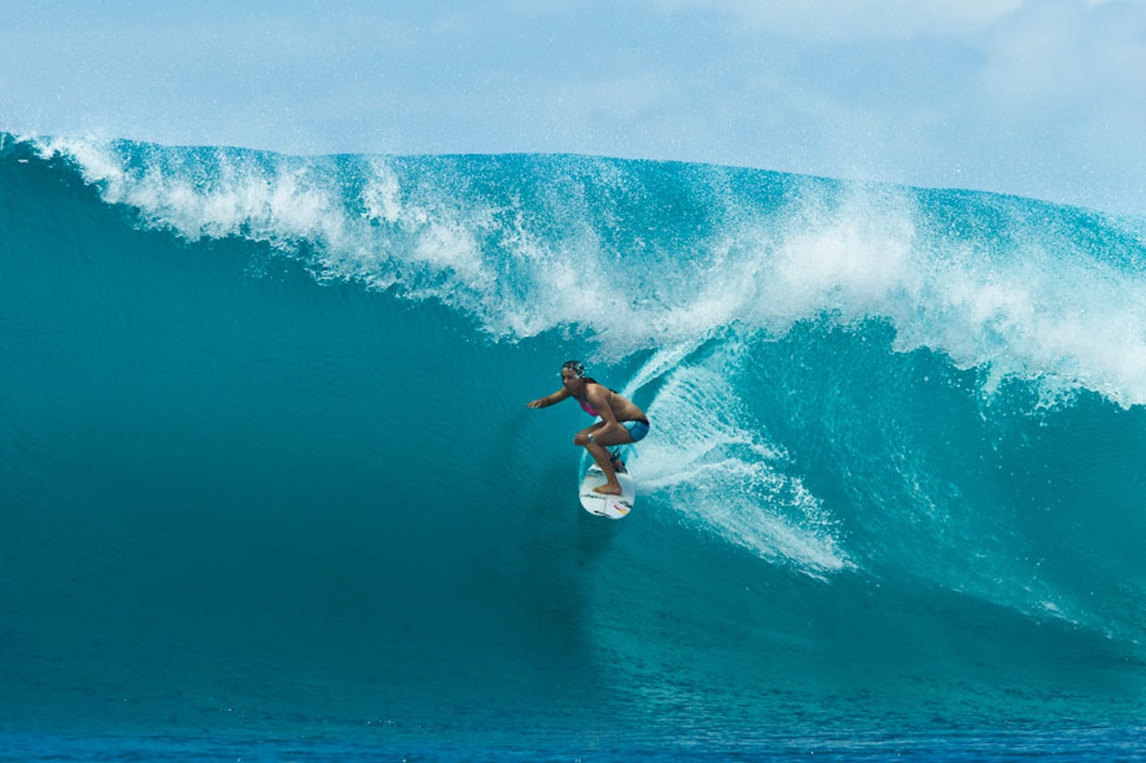 FLINK: Sally Fitzgibbons er en av favorittene foran konkurransen. Foto: Roxy FLINK: Sally Fitzgibbons er en av favorittene foran konkurransen. Foto: Roxy