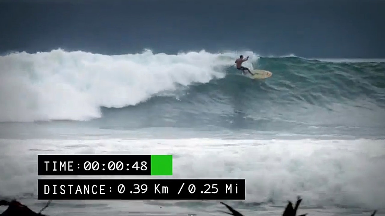 TAR TIDEN: Robby Naish går nøye til verks i jakten på den lengste bølgen. TAR TIDEN: Robby Naish går nøye til verks i jakten på den lengste bølgen.