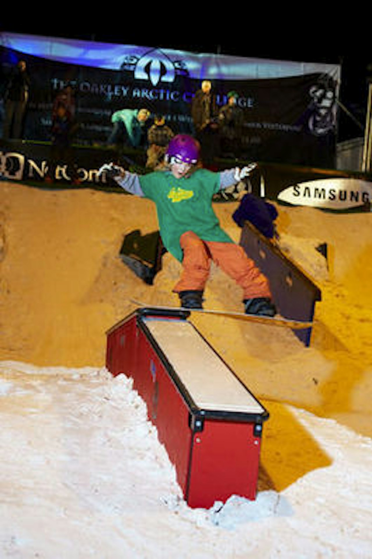 PÅ TAC: Mathias kjørte railjammen på Rådhusplassen i fjor. Foto: Palle Gløersen PÅ TAC: Mathias kjørte railjammen på Rådhusplassen i fjor. Foto: Palle Gløersen