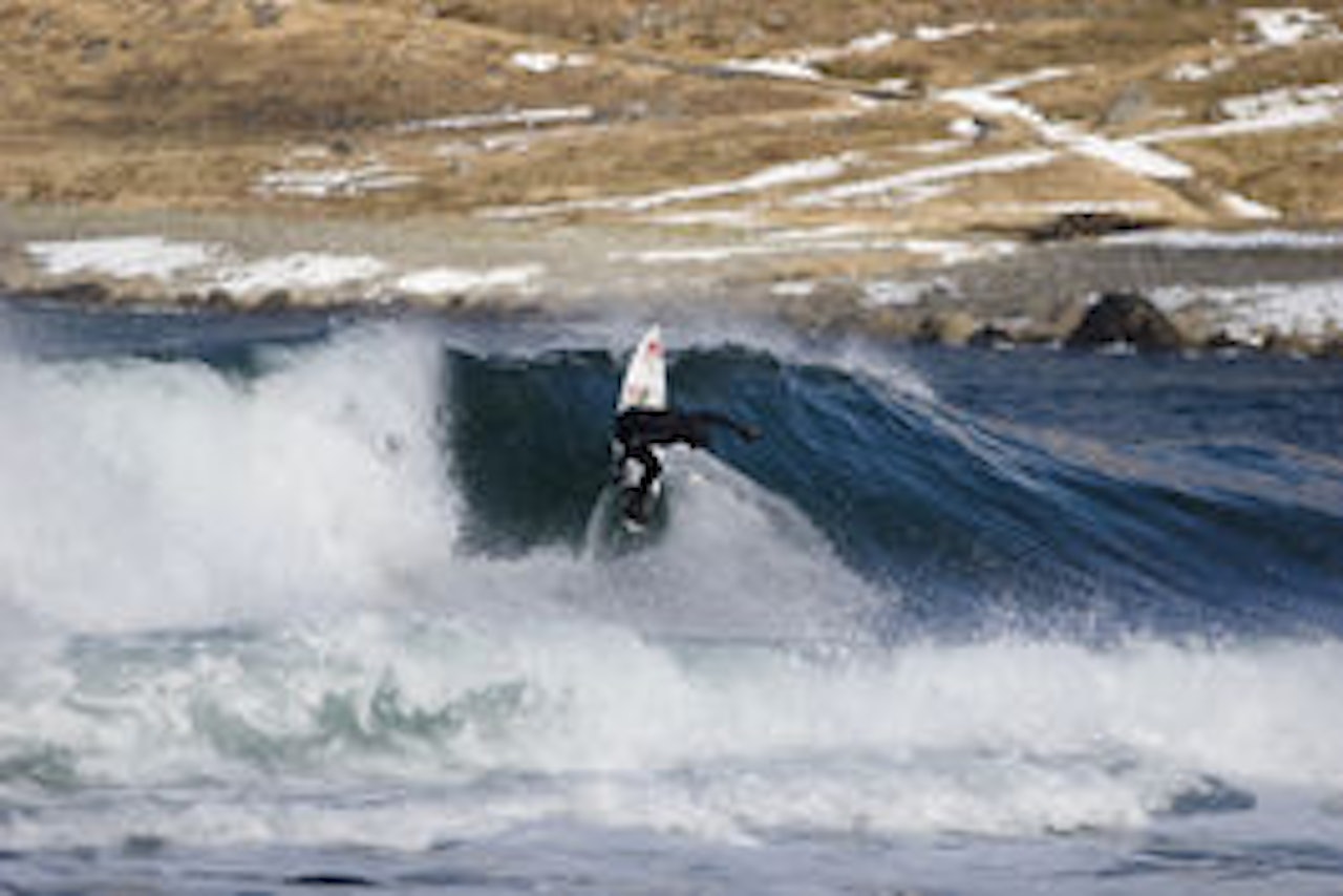 APRILSNARTUR: Alt ligger til rette for et bra show på Unstad. Bilde: C. Nerdrum APRILSNARTUR: Alt ligger til rette for et bra show på Unstad. Bilde: C. Nerdrum