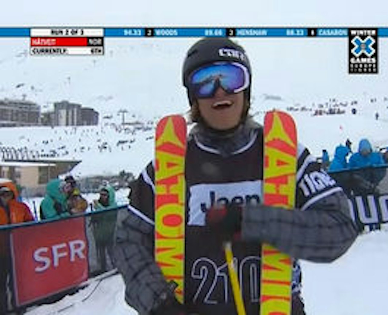 SØLV: Se hvordan Andreas Håtveit tok sølv i Tignes. SØLV: Se hvordan Andreas Håtveit tok sølv i Tignes.