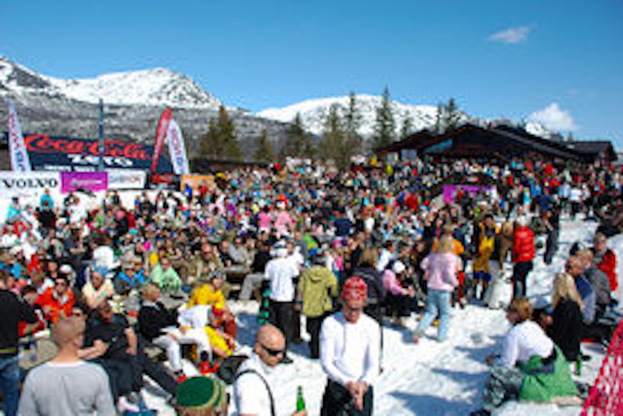Avslutningen i Hemsedal blir alltid en fest. Avslutningen i Hemsedal blir alltid en fest.