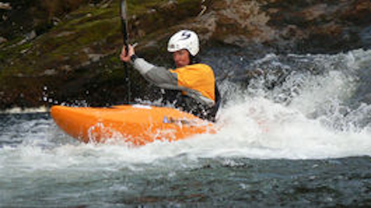 Benjamin Hjort vant herreklassen i Bygdselva i Hellesylt. Foto: Anne Natvig Benjamin Hjort vant herreklassen i Bygdselva i Hellesylt. Foto: Anne Natvig