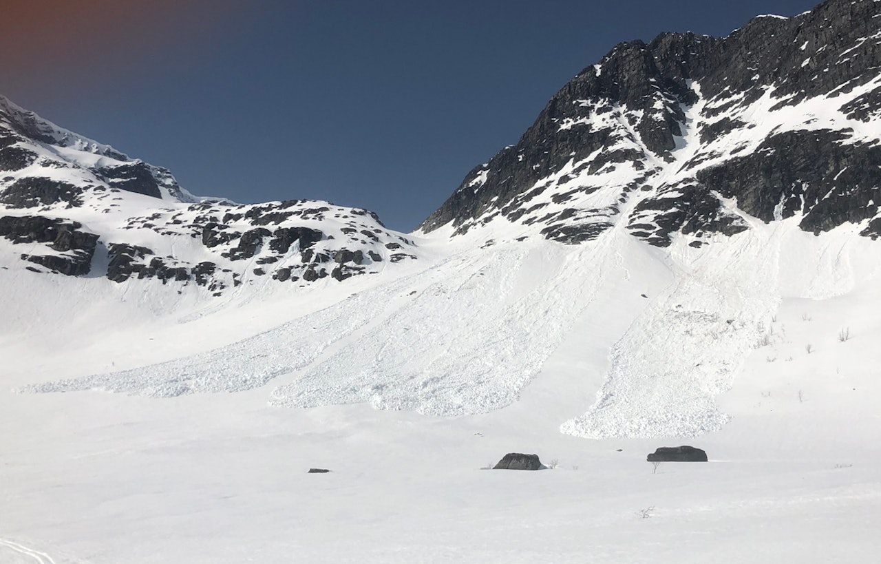 STORE OG VÅTE SNØSKRED FORVENTES: Det varsles faregrad fem i deler av Nordland til helgen, og dette er første gang varsom.no bruker den høyeste faregraden. Arkivfoto: Tore Meirik STORE OG VÅTE SNØSKRED FORVENTES: Det varsles faregrad fem i deler av Nordland til helgen, og dette er første gang varsom.no bruker den høyeste faregraden. Arkivfoto: Tore Meirik