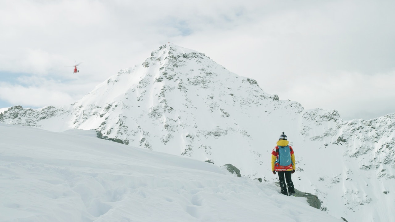 KLAR: Hedvig like før hun starter i Verbier Extreme, verdens råeste frikjøringskonkurranse. KLAR: Hedvig like før hun starter i Verbier Extreme, verdens råeste frikjøringskonkurranse.