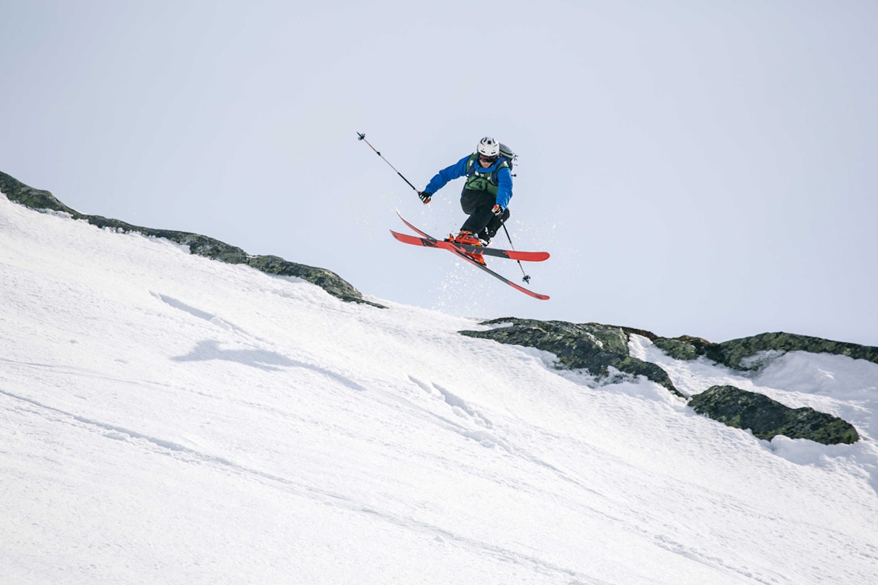 PÅ FILM: Se de levende bildene fra den temmelig tøffe frikjøringskonkurransen på Voss. Foto: Chris Baldry PÅ FILM: Se de levende bildene fra den temmelig tøffe frikjøringskonkurransen på Voss. Foto: Chris Baldry