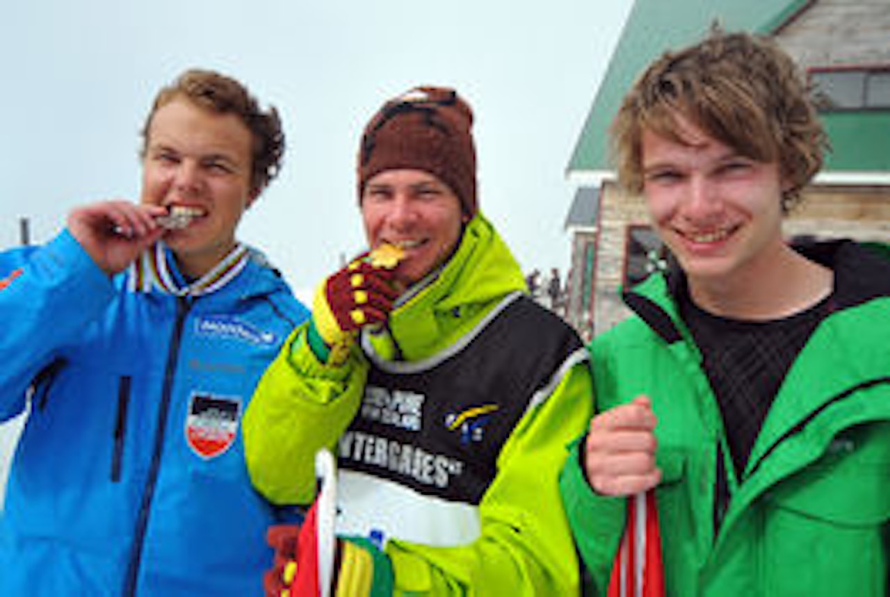 NORSK DOMINANS: Bastian Juell tok gull, Morten Ring Christensen sølv og Magnus Bjørnnes femteplass. NORSK DOMINANS: Bastian Juell tok gull, Morten Ring Christensen sølv og Magnus Bjørnnes femteplass.
