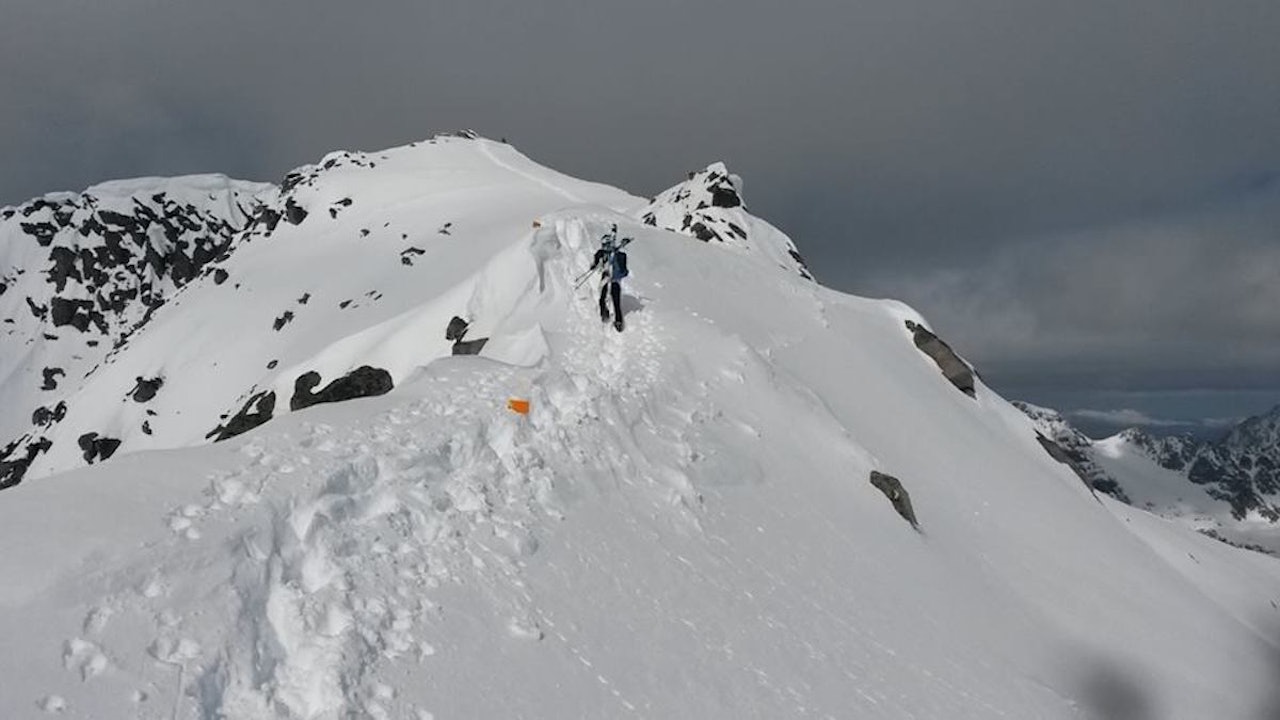 SkittentindRando er i år også NM i randonee, og siste renn i Norgescupen. Foto: SkittentindRando SkittentindRando er i år også NM i randonee, og siste renn i Norgescupen. Foto: SkittentindRando