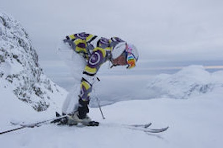 STORT: Karina er tilbake på ski, og det er fire år siden sist. Foto: Johan Wildhagen