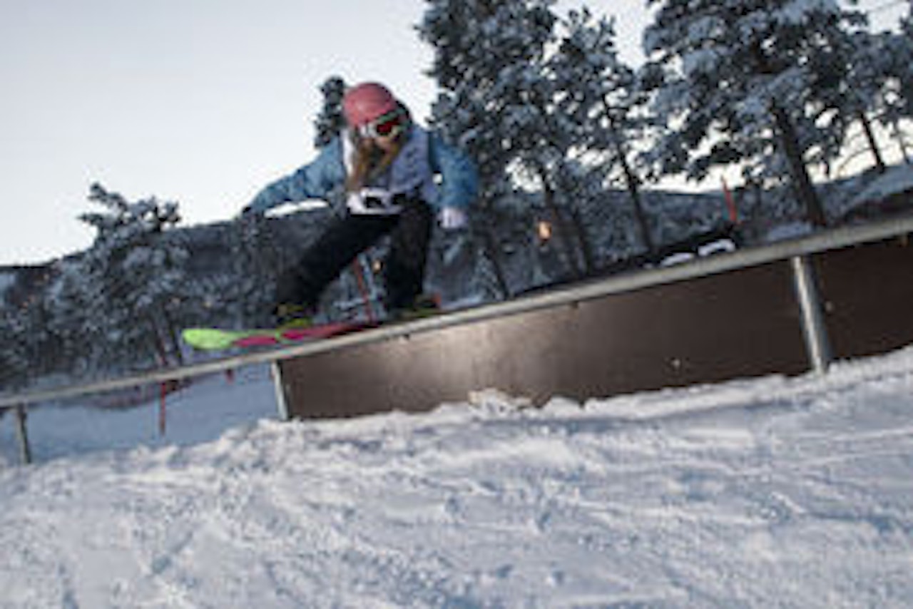 JENTECAMP: Geilo har minipipe, big air bag og to jentevennlige parker. Illustrasjonsfoto: Palle JENTECAMP: Geilo har minipipe, big air bag og to jentevennlige parker. Illustrasjonsfoto: Palle