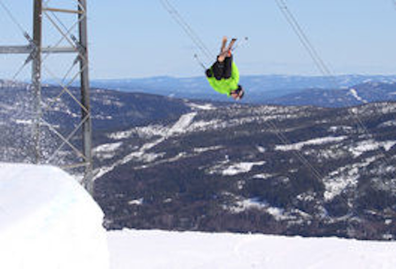 NOREFJELL: Christian Moen har noen få dager igjen i parken. Foto: Simen Berg NOREFJELL: Christian Moen har noen få dager igjen i parken. Foto: Simen Berg