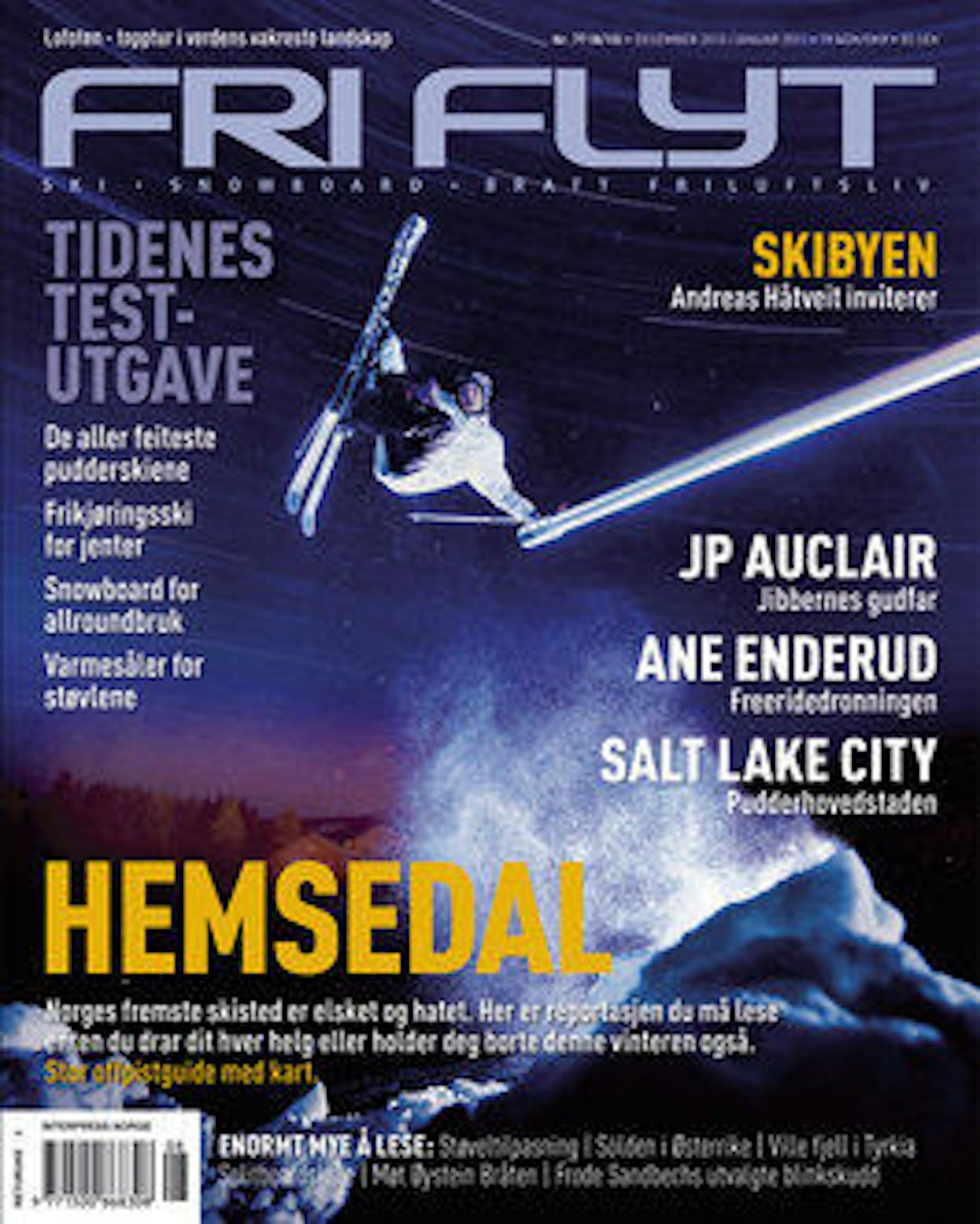 I SALG NÅ: Andreas Håtveit pryder forsiden skutt i hagen i Sudndalen. Foto: Vegard Breie I SALG NÅ: Andreas Håtveit pryder forsiden skutt i hagen i Sudndalen. Foto: Vegard Breie