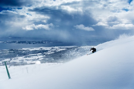 Molde tusten skiheiser vestlandet årø frikjøring Tuv alpint snowboard fri flyt guide snowboard ski freeride