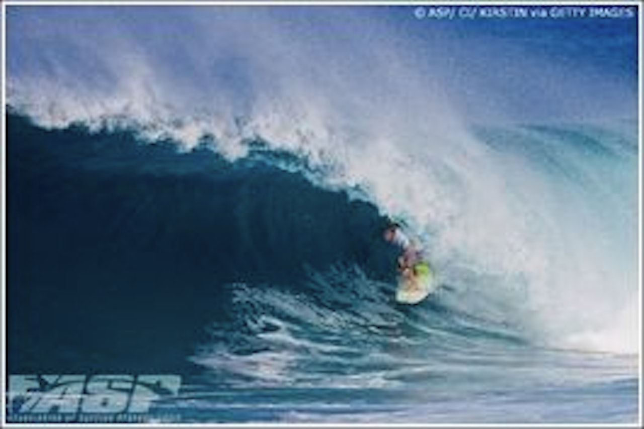 SKAL FORSVARE: Taj Burrow slo Kelly Slater i finalen i fjor. Foto: Kirstin/ASP SKAL FORSVARE: Taj Burrow slo Kelly Slater i finalen i fjor. Foto: Kirstin/ASP