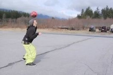 I denne episoden trikser Terje i Whistler... Foto: Skjermbilde nrk.no I denne episoden trikser Terje i Whistler... Foto: Skjermbilde nrk.no