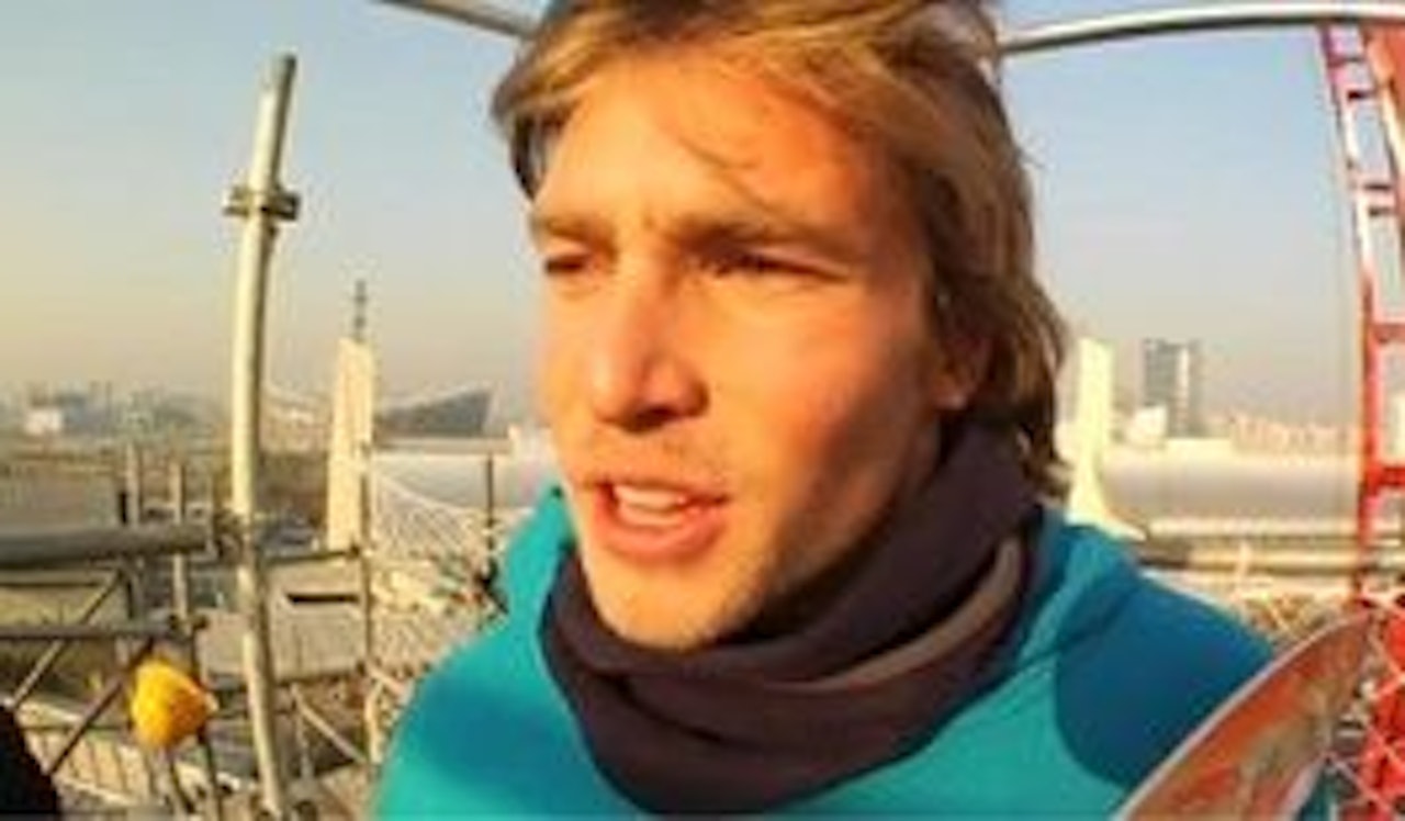 SKADET: Fredrik Evensen måtte en tur på sykehus etter fredagens trening i Beijing. SKADET: Fredrik Evensen måtte en tur på sykehus etter fredagens trening i Beijing.