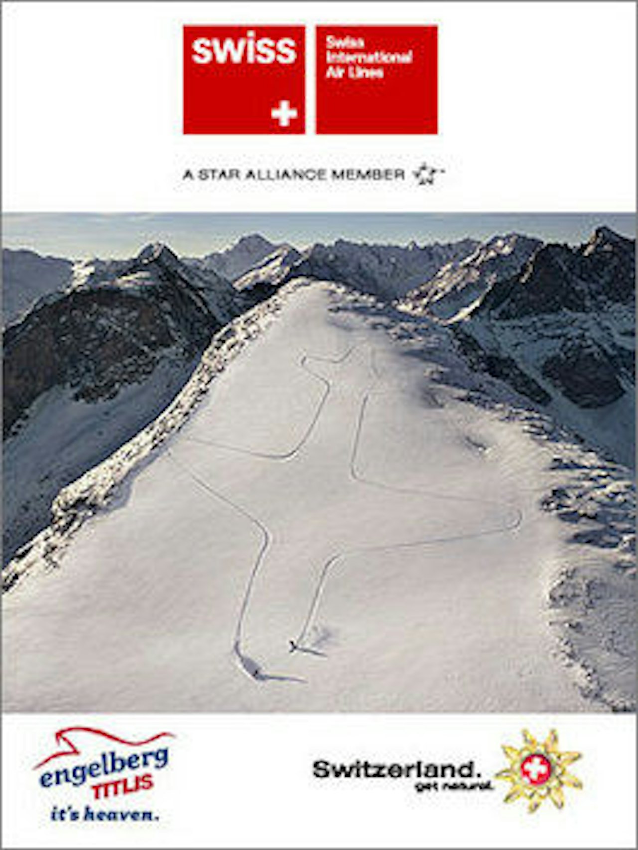 Lag din egen kreative versjon av SWISS-annonsen. Lag din egen kreative versjon av SWISS-annonsen.