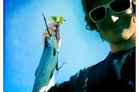 PÅ FISKETUR: Torgrim Vole er glad i fisk.