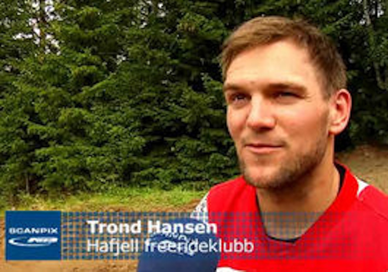 COMFORTSONA: Trond Hansen liker seg best i comfortsonen. COMFORTSONA: Trond Hansen liker seg best i comfortsonen.