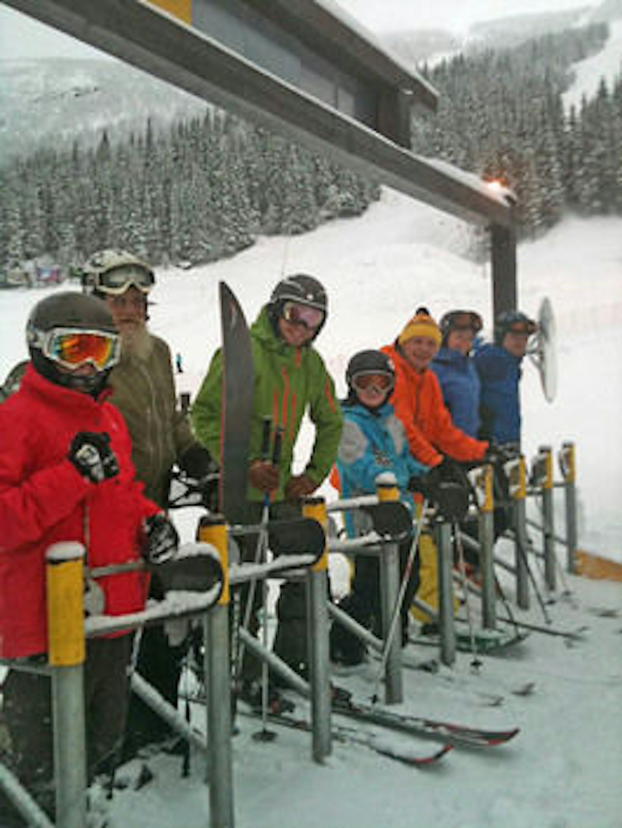 IVRIGE: Denne gjengen stod klare da det åpnet. IVRIGE: Denne gjengen stod klare da det åpnet.