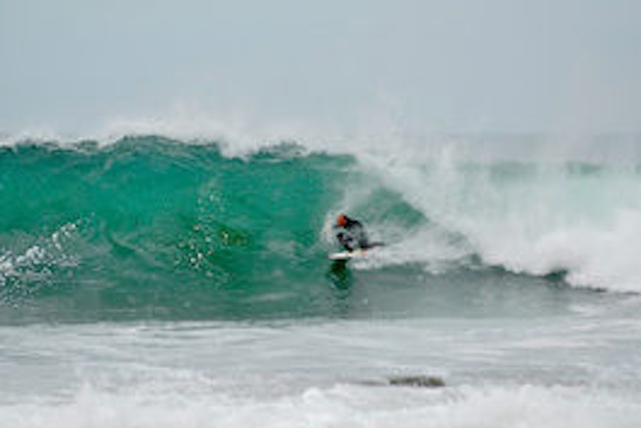 GREEN ROOM: En og annen tubemulighet ble det også. Bilde: Tommy Olsen GREEN ROOM: En og annen tubemulighet ble det også. Bilde: Tommy Olsen