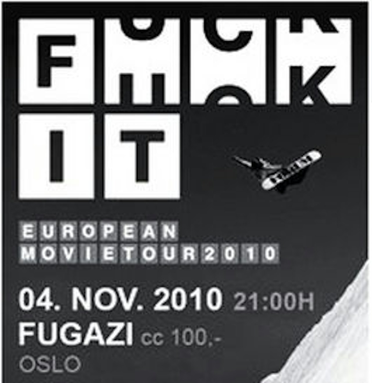 I KVELD: PÅ Fugazi klokka 21.00 I KVELD: PÅ Fugazi klokka 21.00