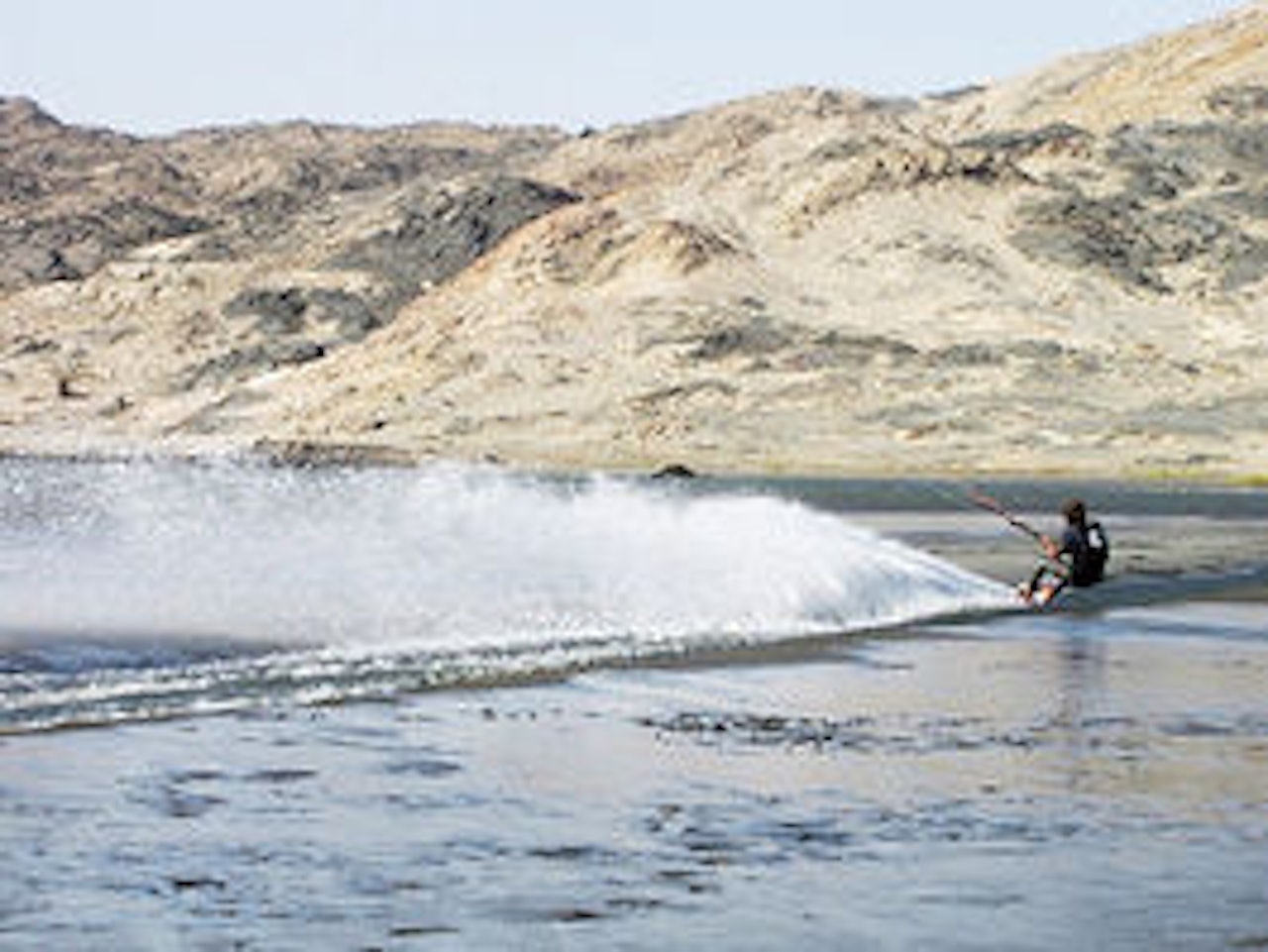 RENDYRKET FOR FART: Lite har vært overlatt til tilfeldighetene i Luderitz Speed Challenge. RENDYRKET FOR FART: Lite har vært overlatt til tilfeldighetene i Luderitz Speed Challenge.