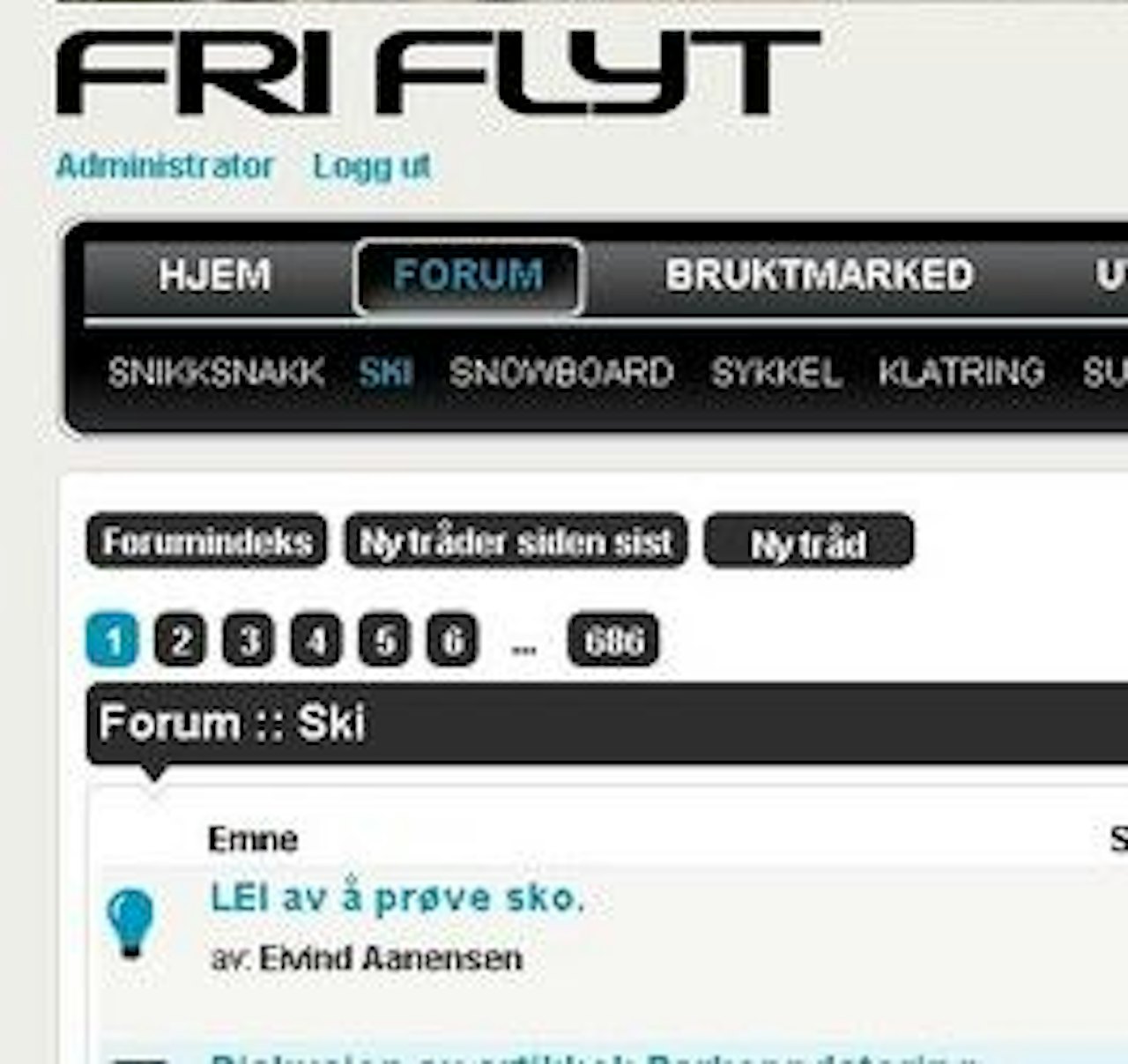 En liten smakebit fra forumet En liten smakebit fra forumet