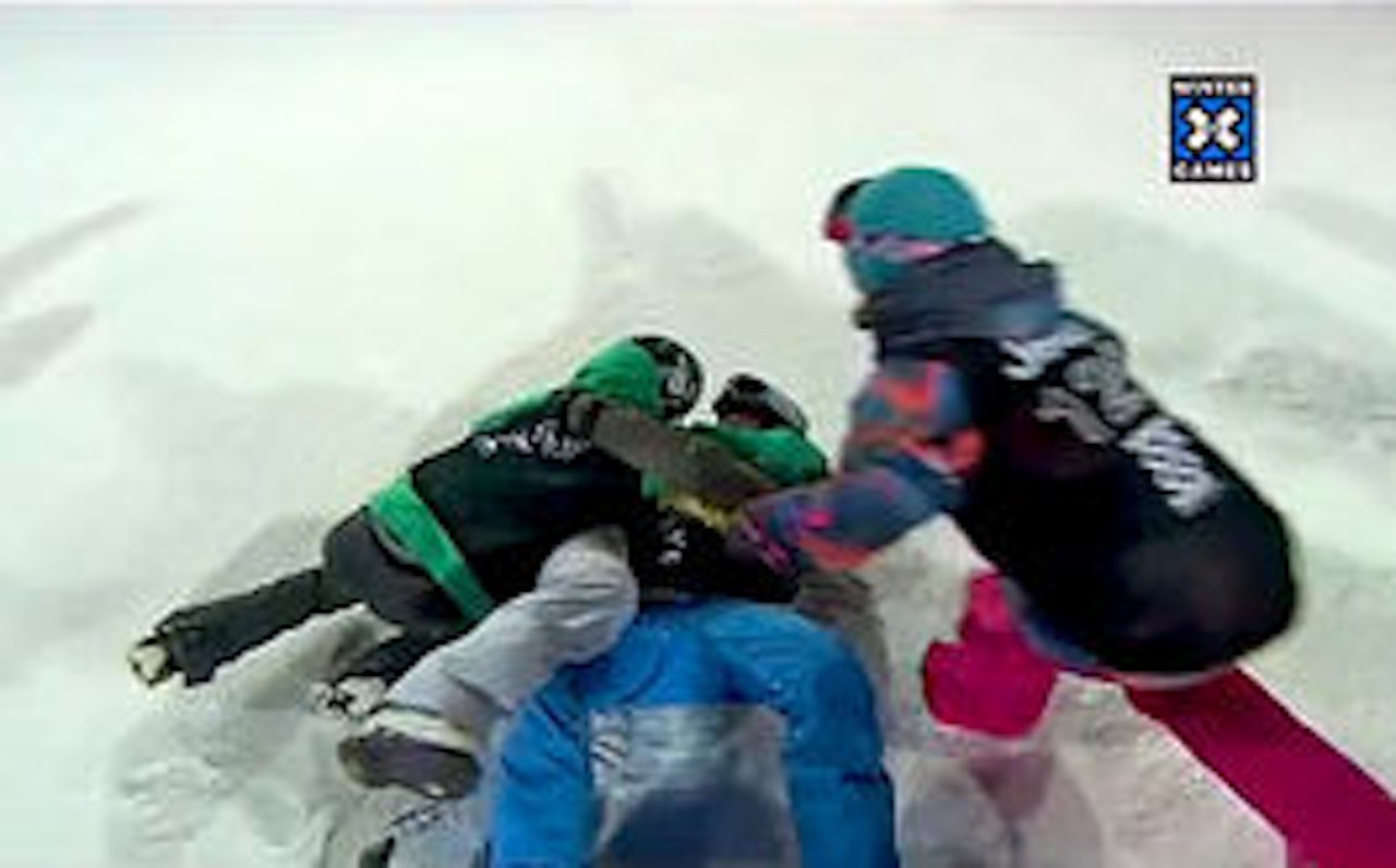 HISTORISK: Kelly Clark ble første jente til å lande en 1080 i konkurranse. HISTORISK: Kelly Clark ble første jente til å lande en 1080 i konkurranse.