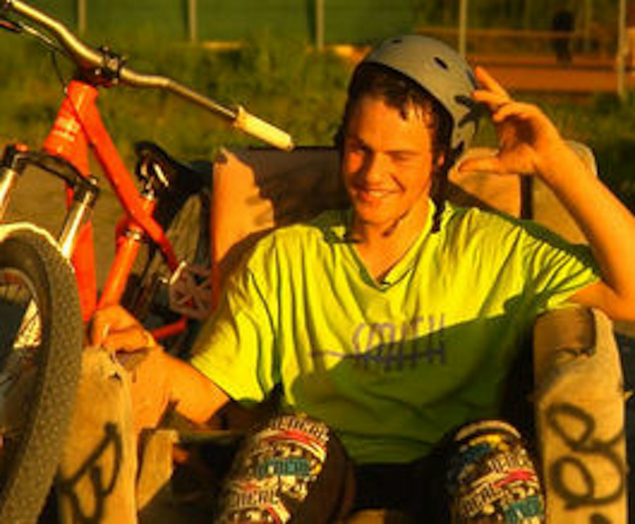 SYKKELTALENT: Møt Kristoffer Haugland i første episode av 4Play. SYKKELTALENT: Møt Kristoffer Haugland i første episode av 4Play.