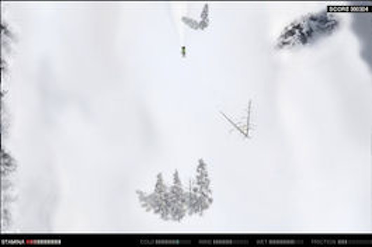 PÅ SKI: En av oppgavene er å kjøre ski ned her. PÅ SKI: En av oppgavene er å kjøre ski ned her.