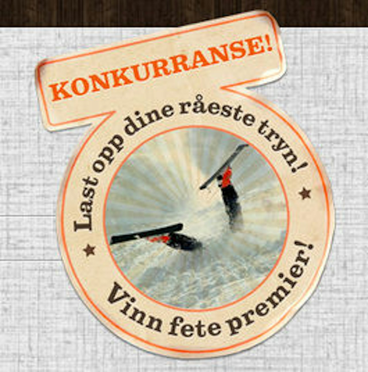 Ditt beste klipp kan sende deg til MegaPark i Oppdal! Ditt beste klipp kan sende deg til MegaPark i Oppdal!