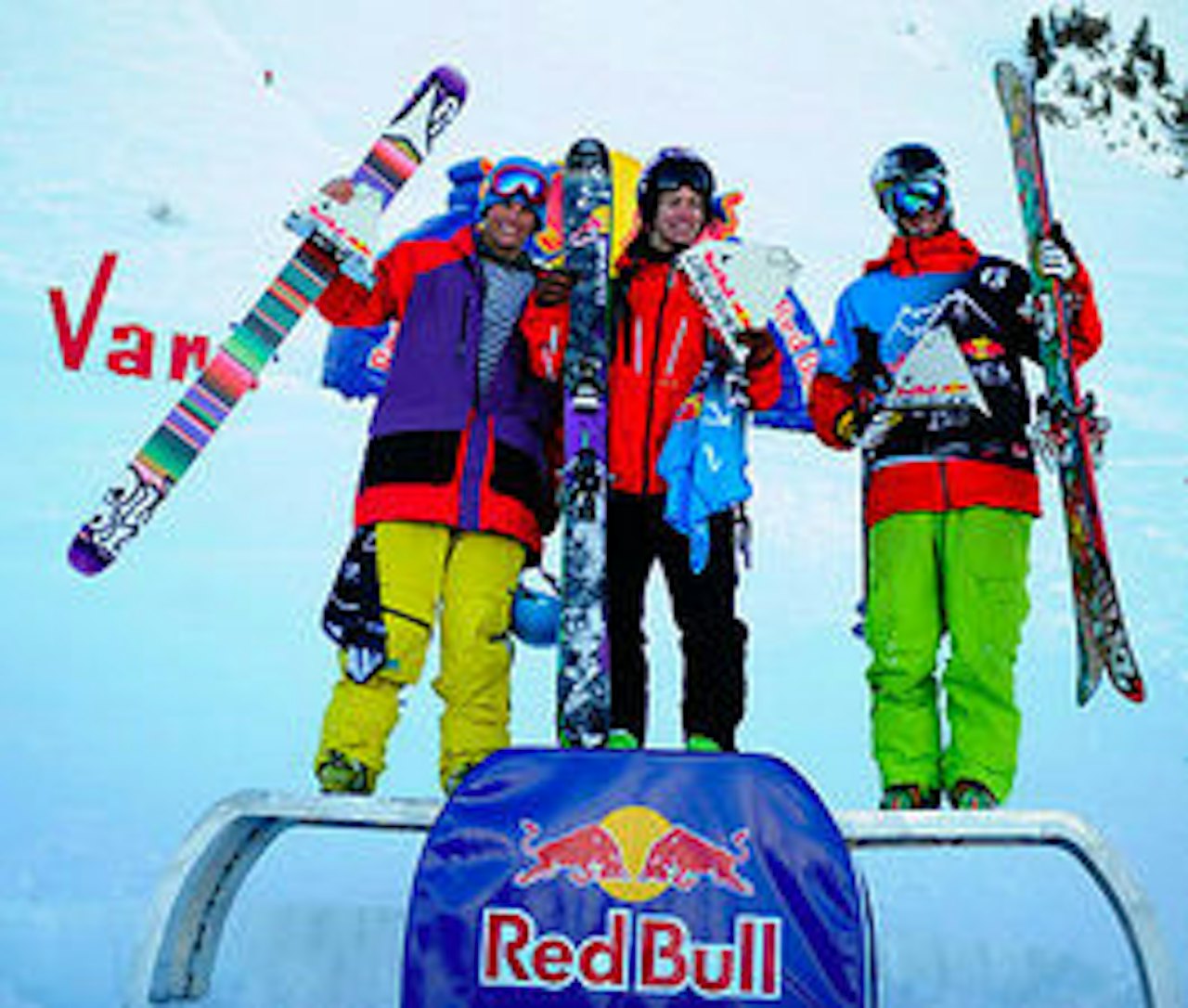 PETIT BEST: Tim Durtschi (f.v), Sean Pettit og Markus Eder. Foto: Klaus Polzer/downdays.eu PETIT BEST: Tim Durtschi (f.v), Sean Pettit og Markus Eder. Foto: Klaus Polzer/downdays.eu