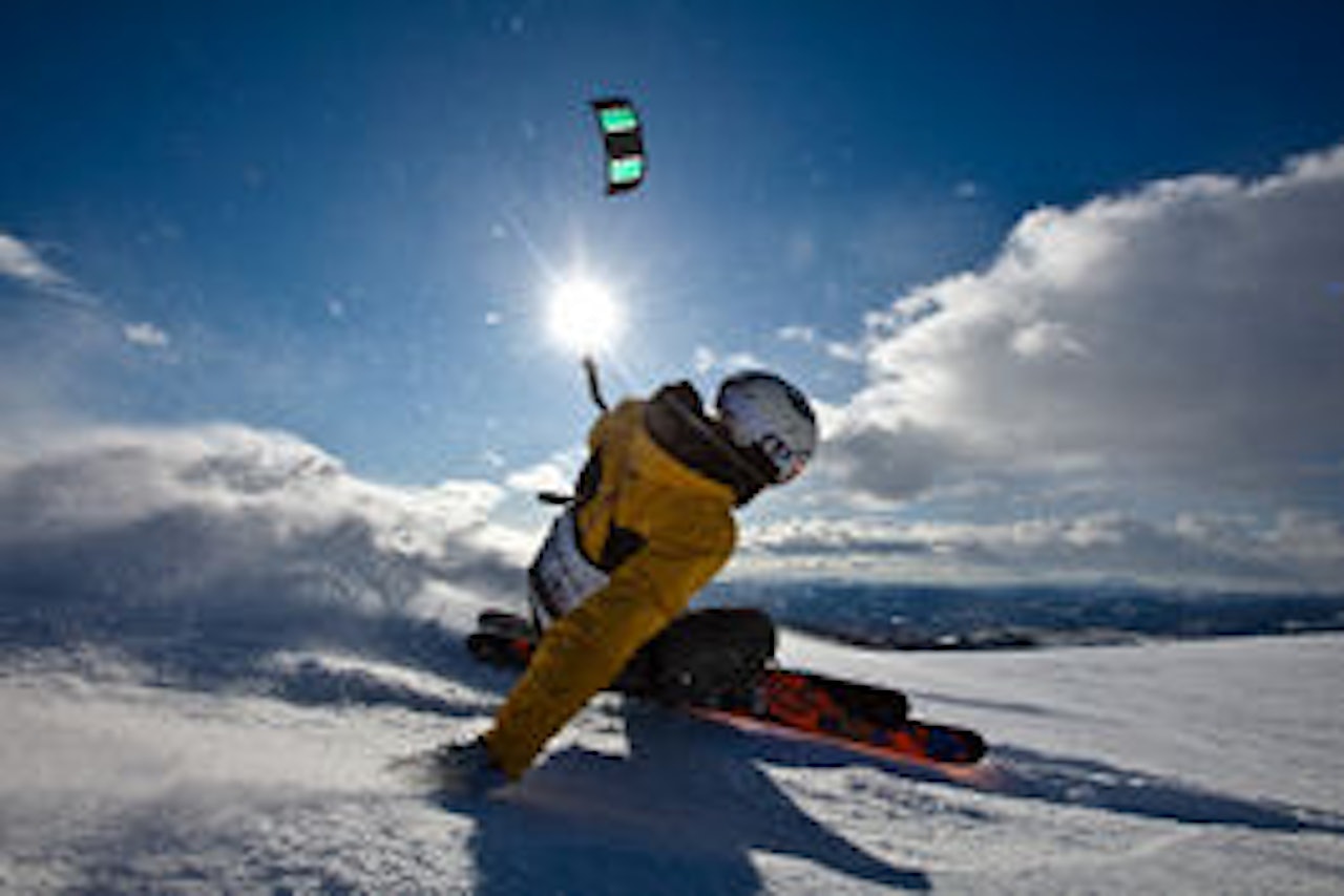FØRSTEMANN: Race er en kite-gren som passer alle. Foto: Marius Arnesen FØRSTEMANN: Race er en kite-gren som passer alle. Foto: Marius Arnesen