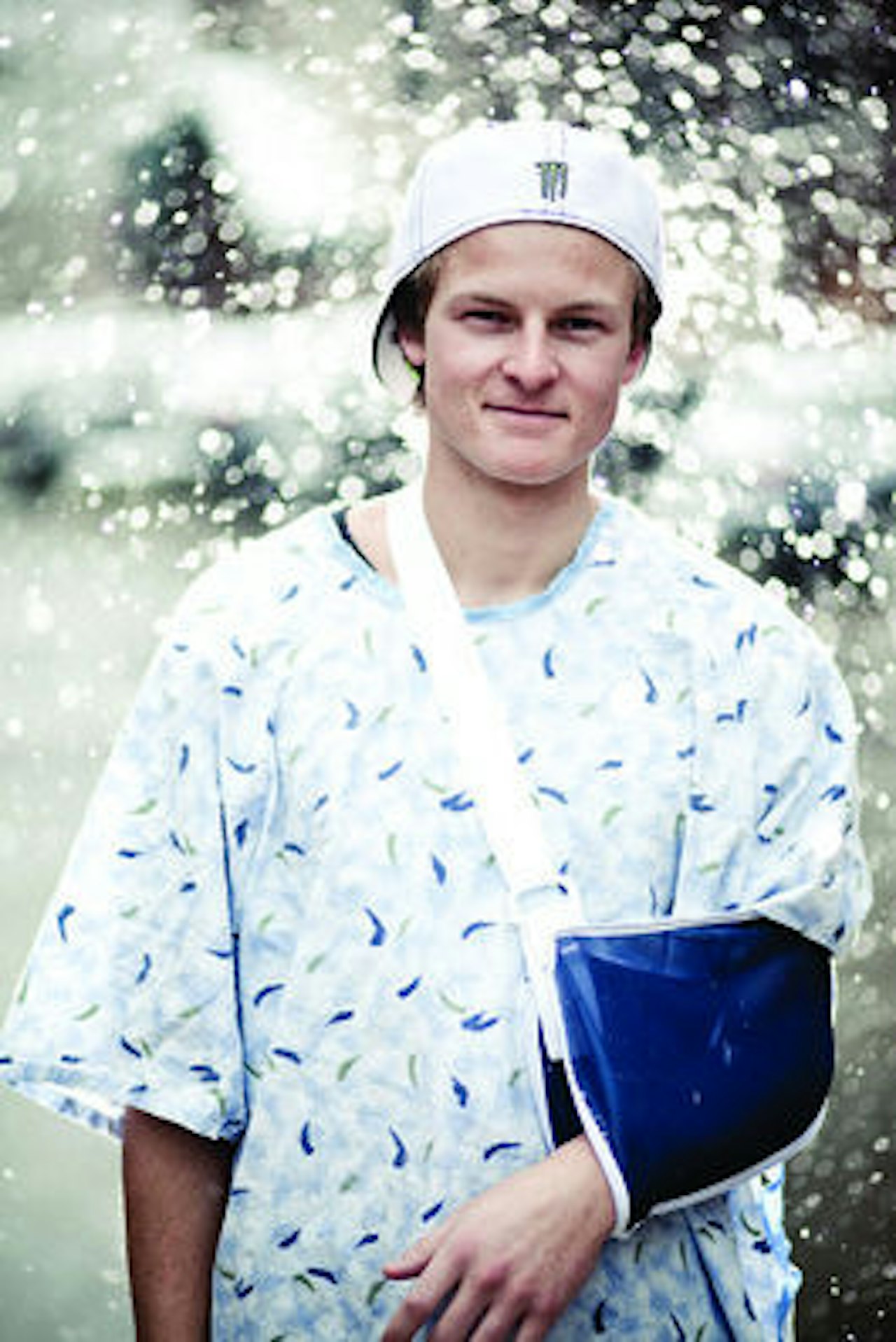 Konkurranseinstinktet er spisset og kragebeinet leget til X Games-debuten. Foto: O. Stubberud Konkurranseinstinktet er spisset og kragebeinet leget til X Games-debuten. Foto: O. Stubberud