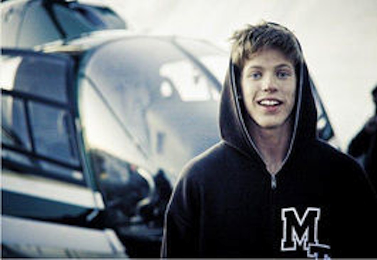 STAS: Olav liker helikopter, flinke folk og luftige svev. STAS: Olav liker helikopter, flinke folk og luftige svev.