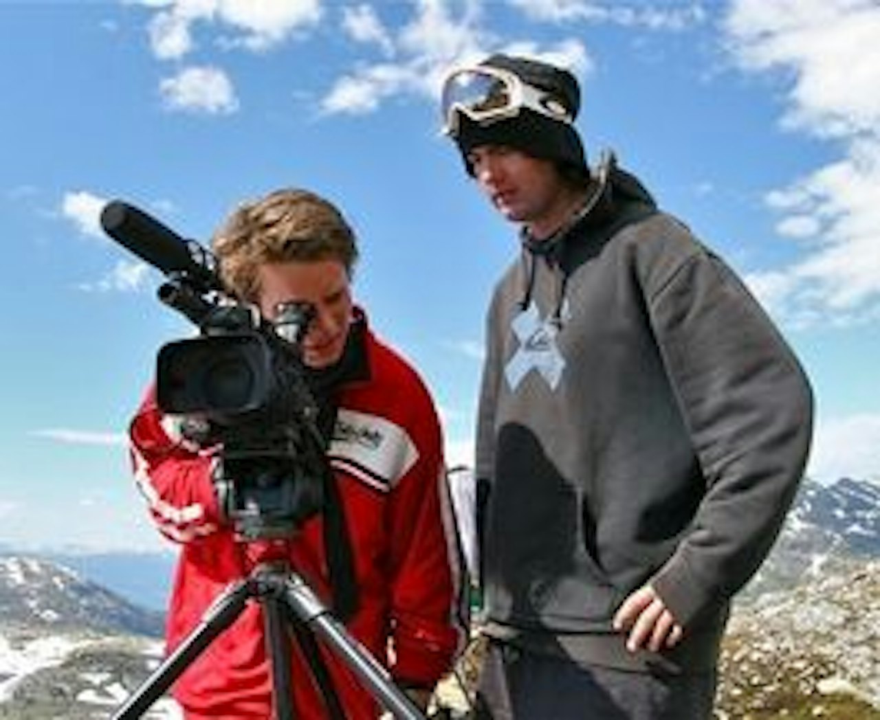 BILDESANKING: Her er Gaute Silseth og Eivind på Fonna. Foto: John Spelman BILDESANKING: Her er Gaute Silseth og Eivind på Fonna. Foto: John Spelman
