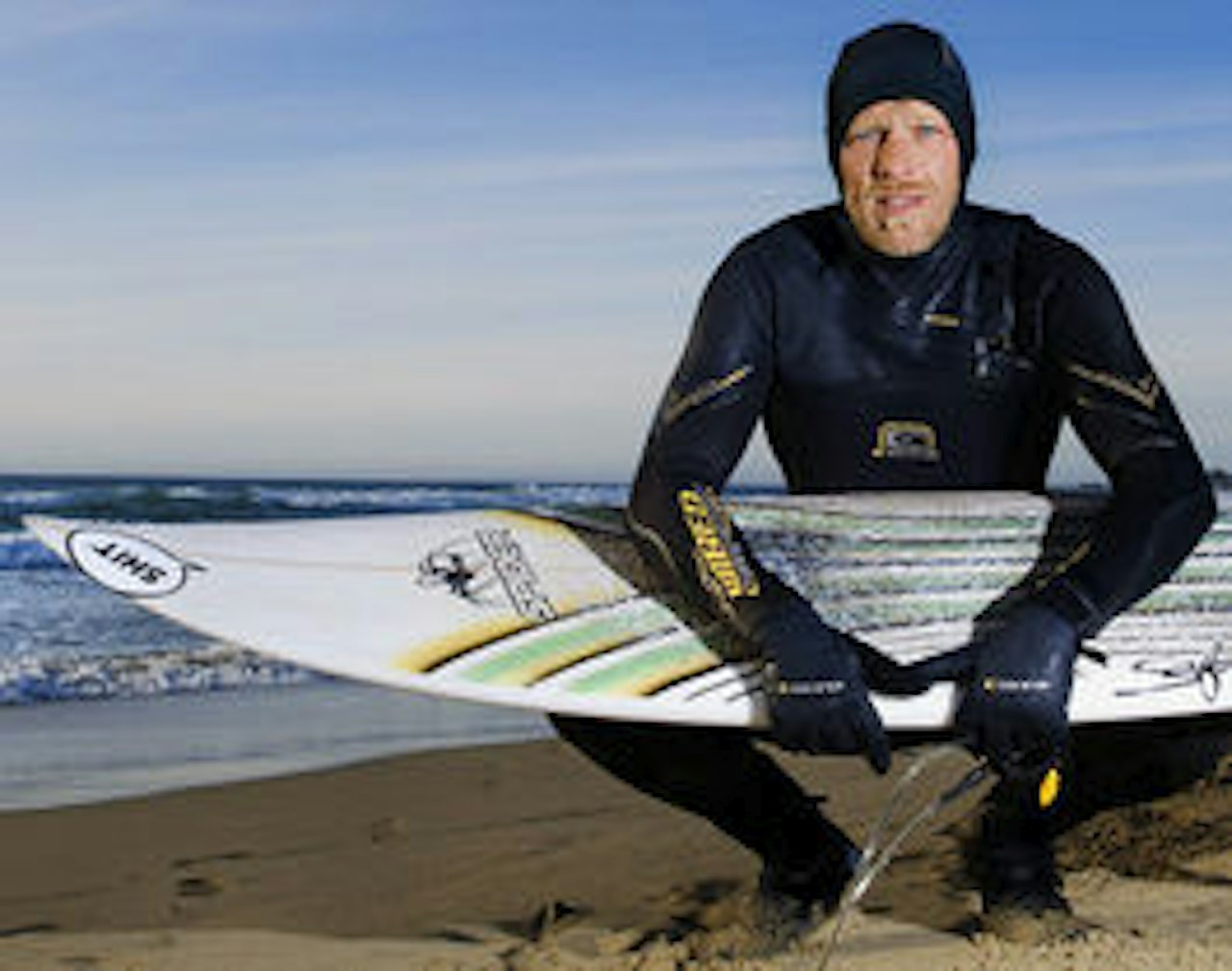 LEGENDE: Jensen er en levende legende i surfe-Norge. LEGENDE: Jensen er en levende legende i surfe-Norge.