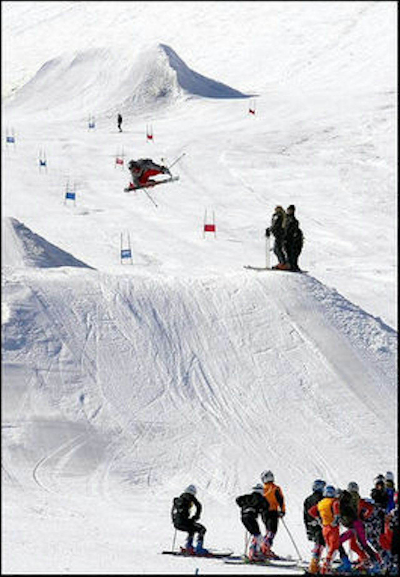 GOD CAMP: Mari og Mathias blir flinkere på ski i sommer. Foto: Rasmus Werner GOD CAMP: Mari og Mathias blir flinkere på ski i sommer. Foto: Rasmus Werner