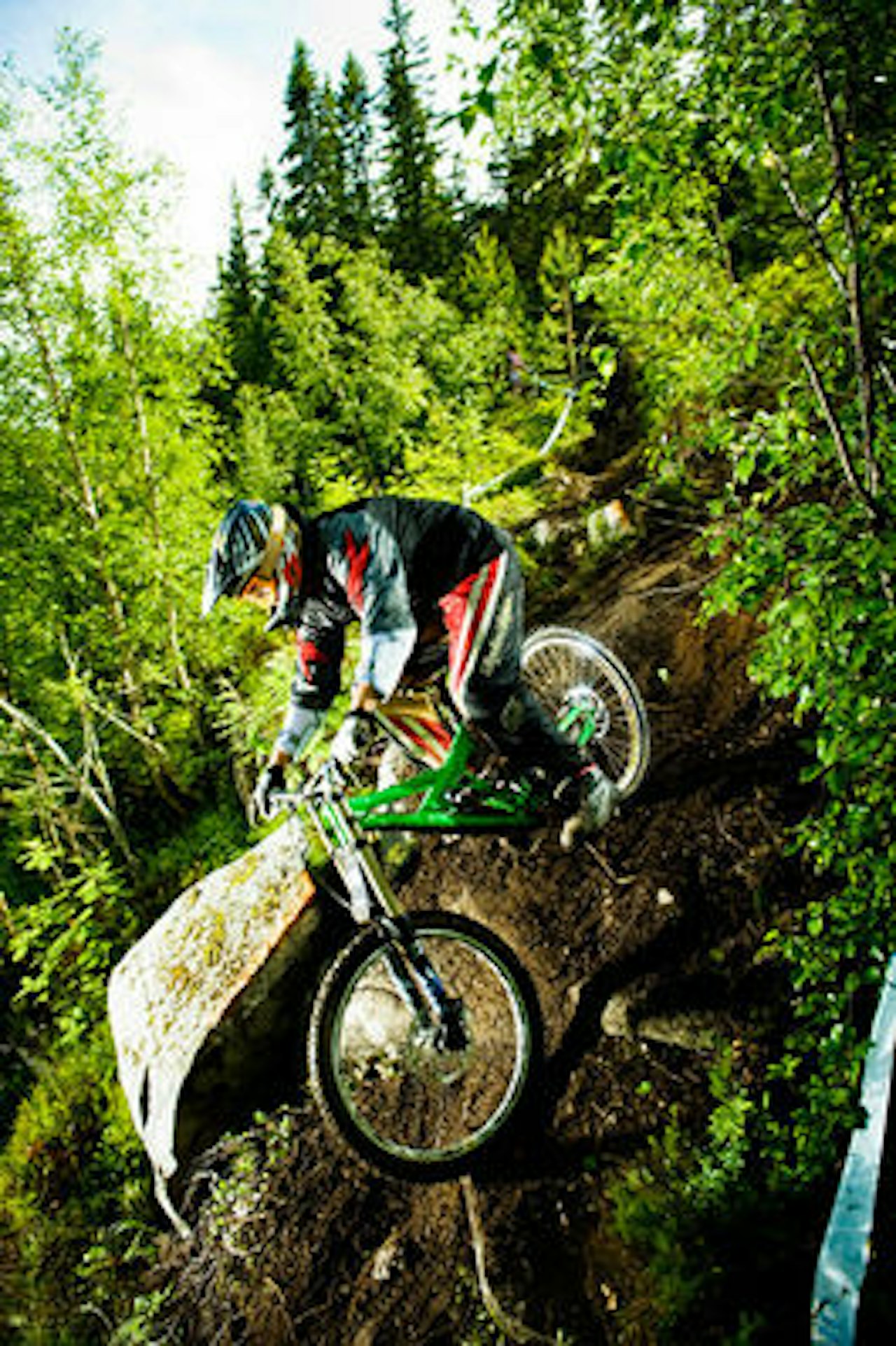 FREERIDER: Joachim Ski Torp gir gass i løypa. Foto: Vegard Breie FREERIDER: Joachim Ski Torp gir gass i løypa. Foto: Vegard Breie