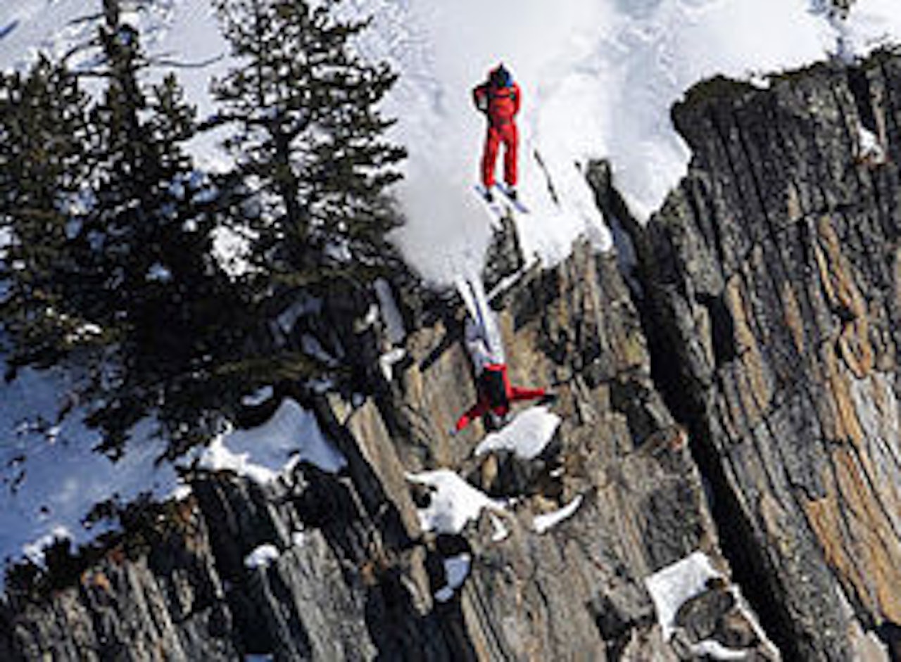 SKIBASE: Tom-Erik Heimen og Per Mundhjeld i Chamonix. Foto: P. Fragnol SKIBASE: Tom-Erik Heimen og Per Mundhjeld i Chamonix. Foto: P. Fragnol
