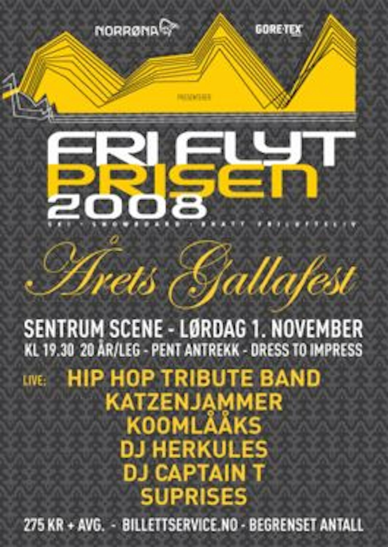 Årets gallafest kan du ikke gå glipp av! Årets gallafest kan du ikke gå glipp av!