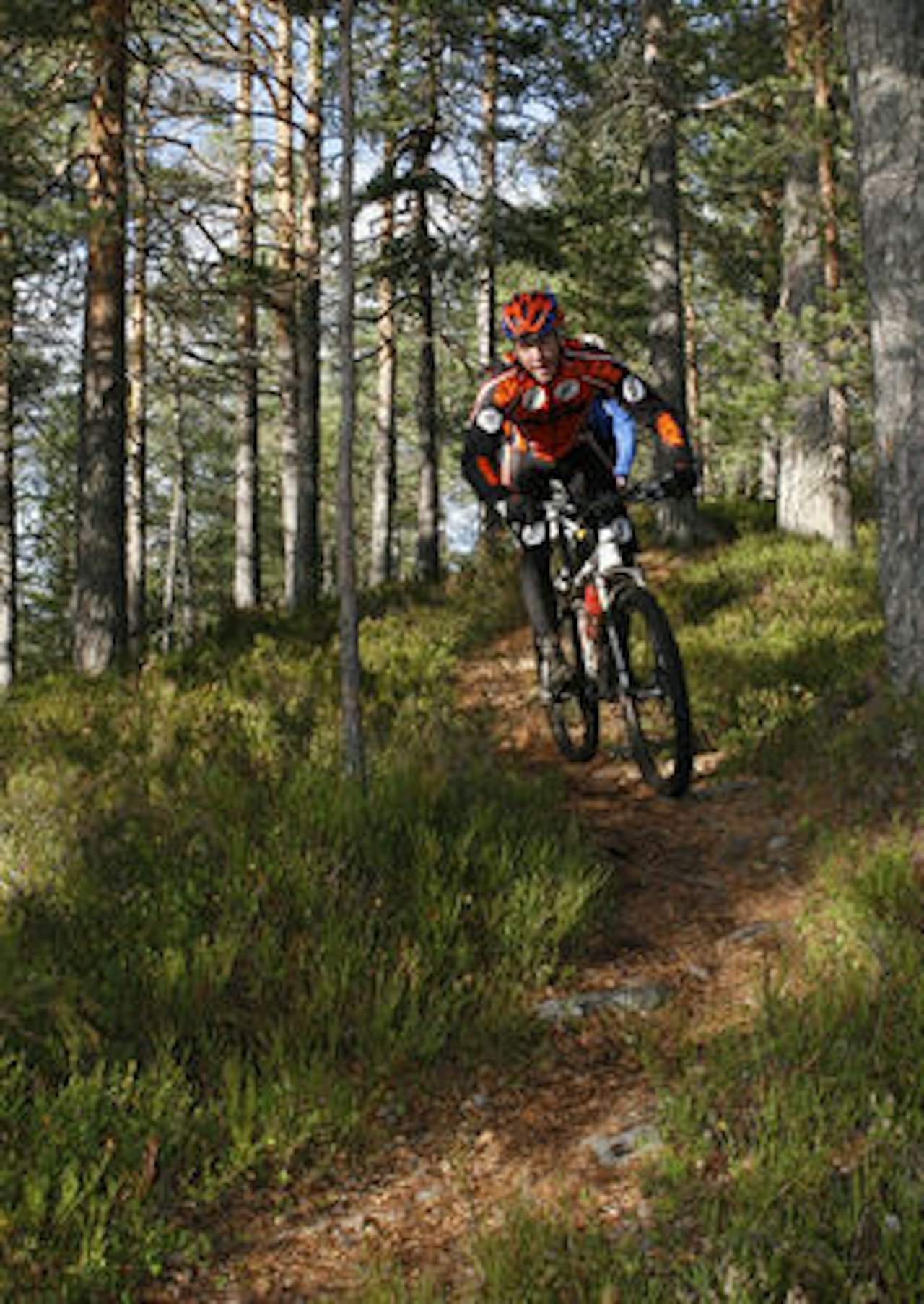 FLYT: Kongsberg-området har noe for alle. Greg Saw foran Roar Skalstad. Foto: Øyvind Aas FLYT: Kongsberg-området har noe for alle. Greg Saw foran Roar Skalstad. Foto: Øyvind Aas