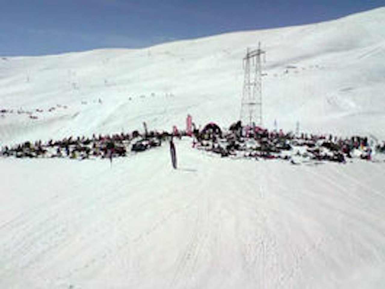 Publikum sett fra finaleområdet. Publikum sett fra finaleområdet.