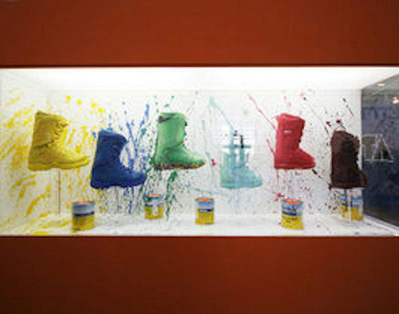 THIRTYTWO: Snowboardboots fra Thirtytwo i alle regnbuens farger. Foto: HPHval THIRTYTWO: Snowboardboots fra Thirtytwo i alle regnbuens farger. Foto: HPHval